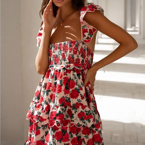 Anne Louie Rose Maxi Dress-NWT - Picture 1 of 7
